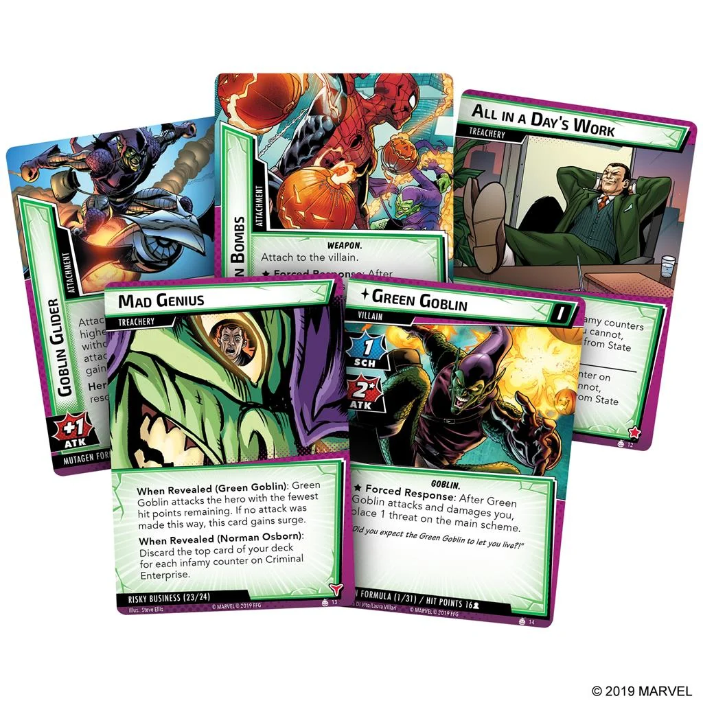 Marvel Champions : The Green Goblin Scenario Pack - Image 4