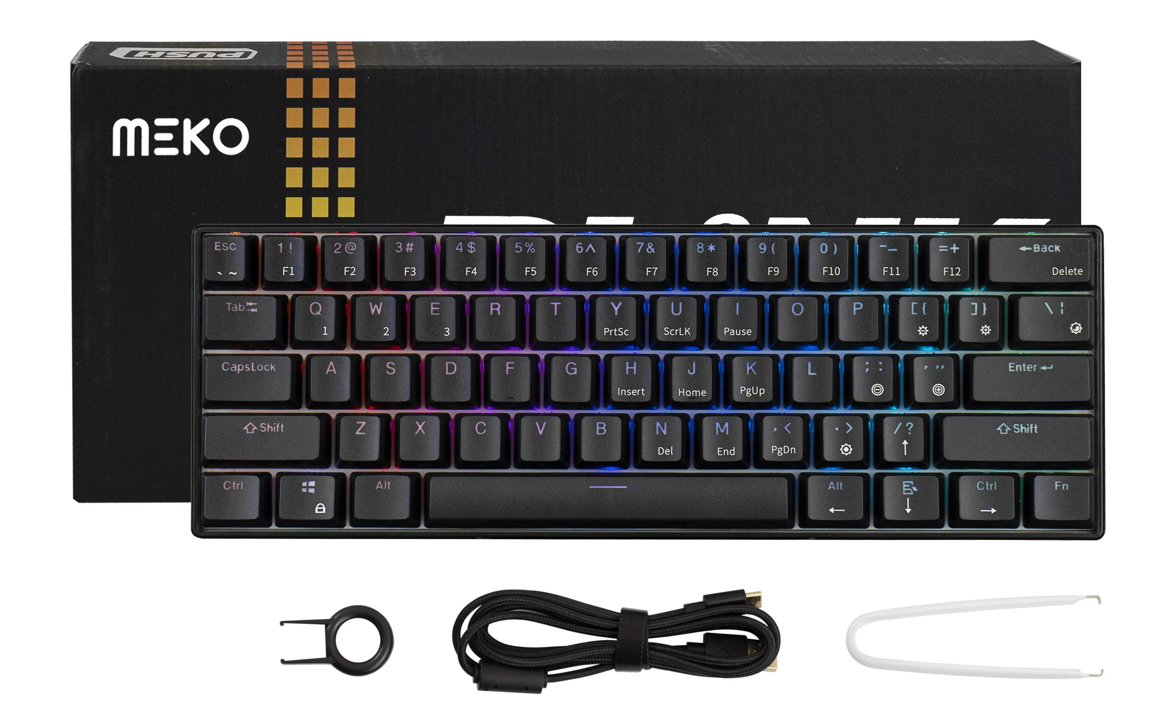 Meko Blink 60% Hotswap Bluetooth RGB Mechanical Keyboard - Image 5
