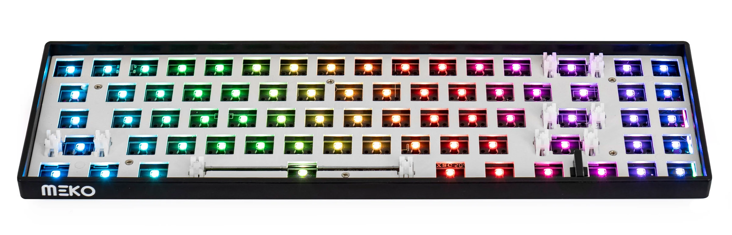 Meko Push 65% Hotswap Bluetooth RGB Double Shot ABS Mechanical Keyboard - Image 6