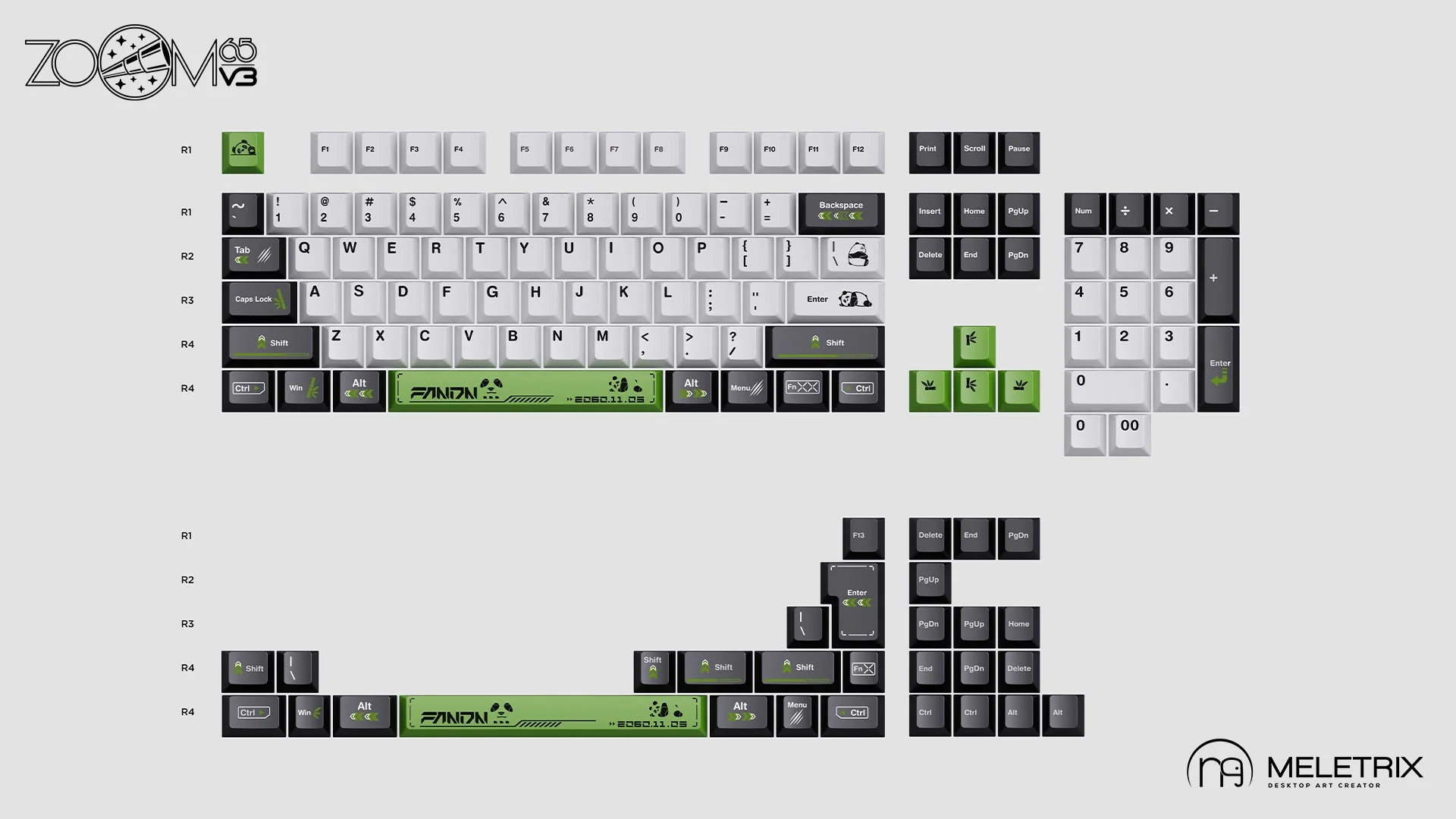 Meletrix Zoom65 V3 Panda Edition - Image 19