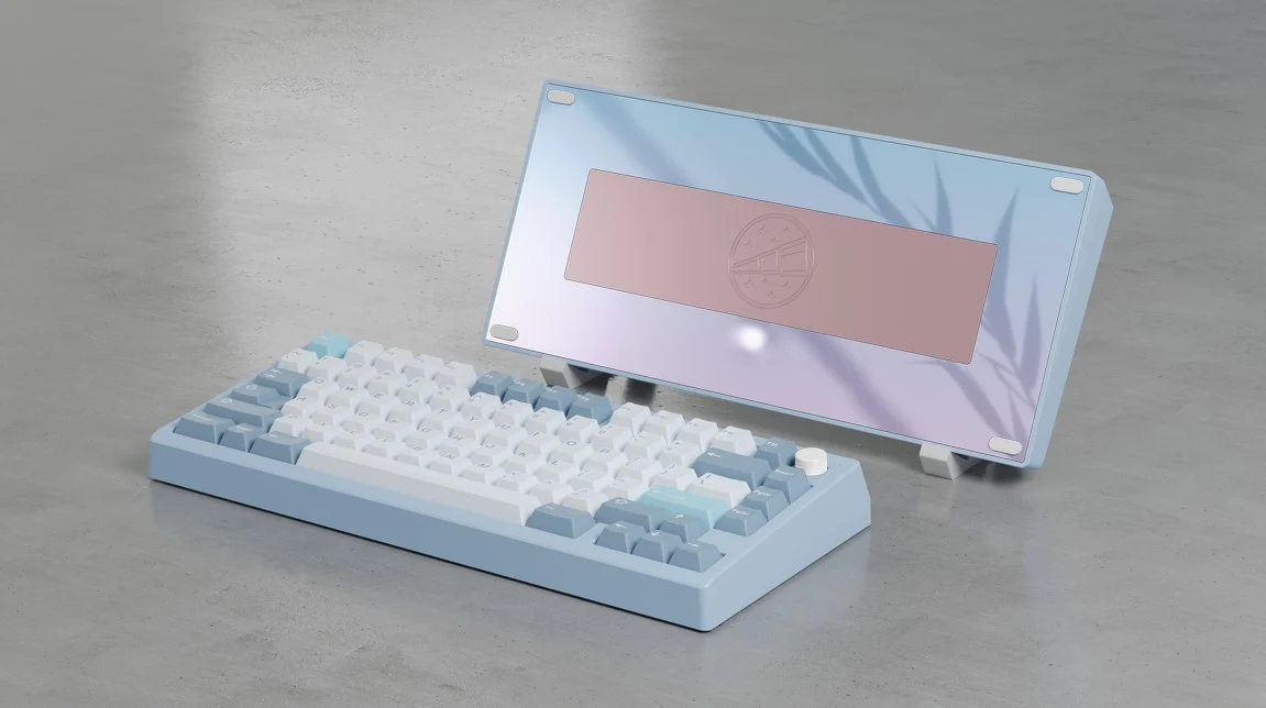 Meletrix Zoom75 Essential Edition Aluminum Barebones 75% Hotswap Wireless RGB Flex Cut PCB DIY Keyboard Kit - Image 46