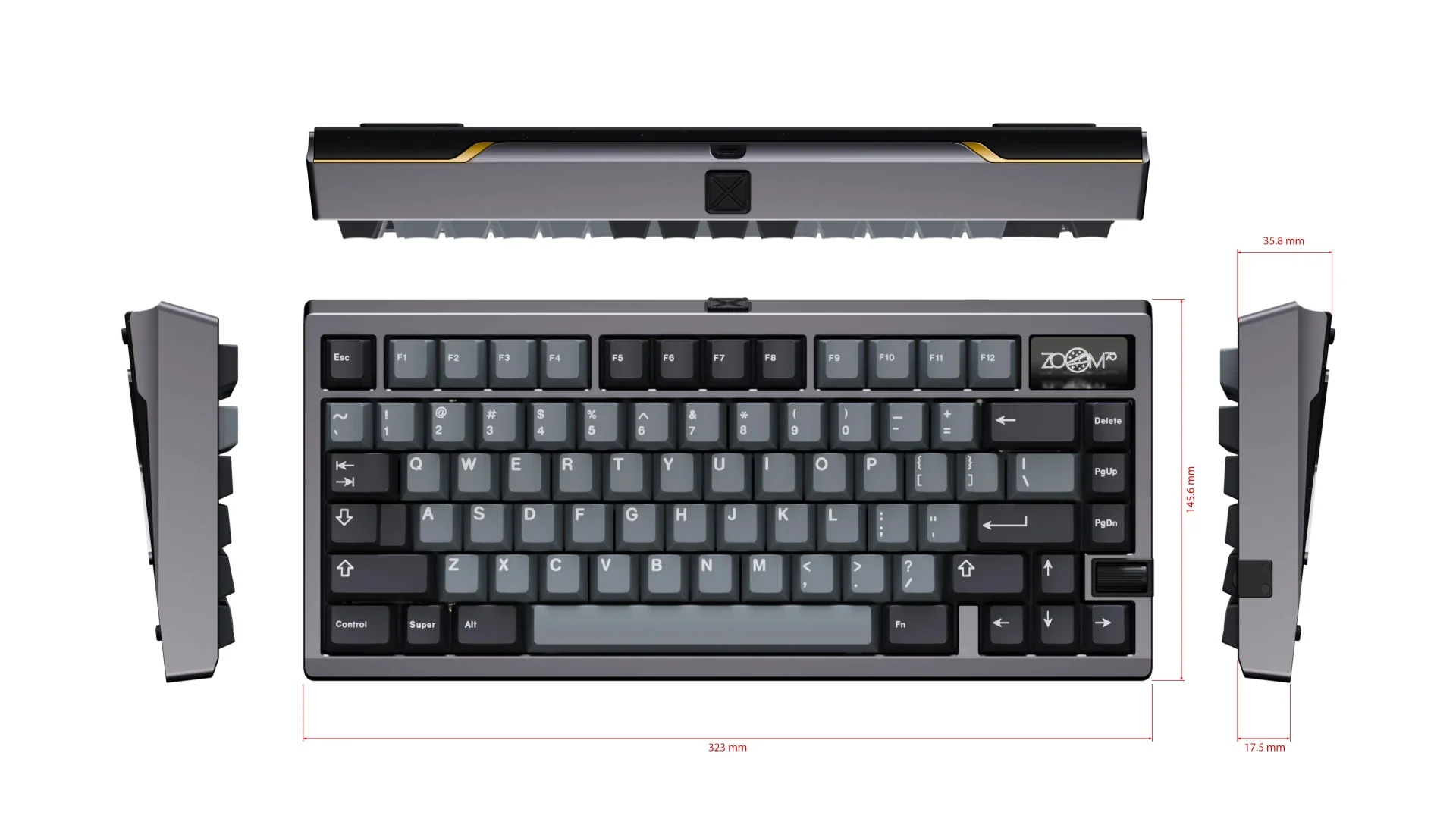 Meletrix Zoom75 TIGA Barebones DIY Kit Group Buy - Image 6