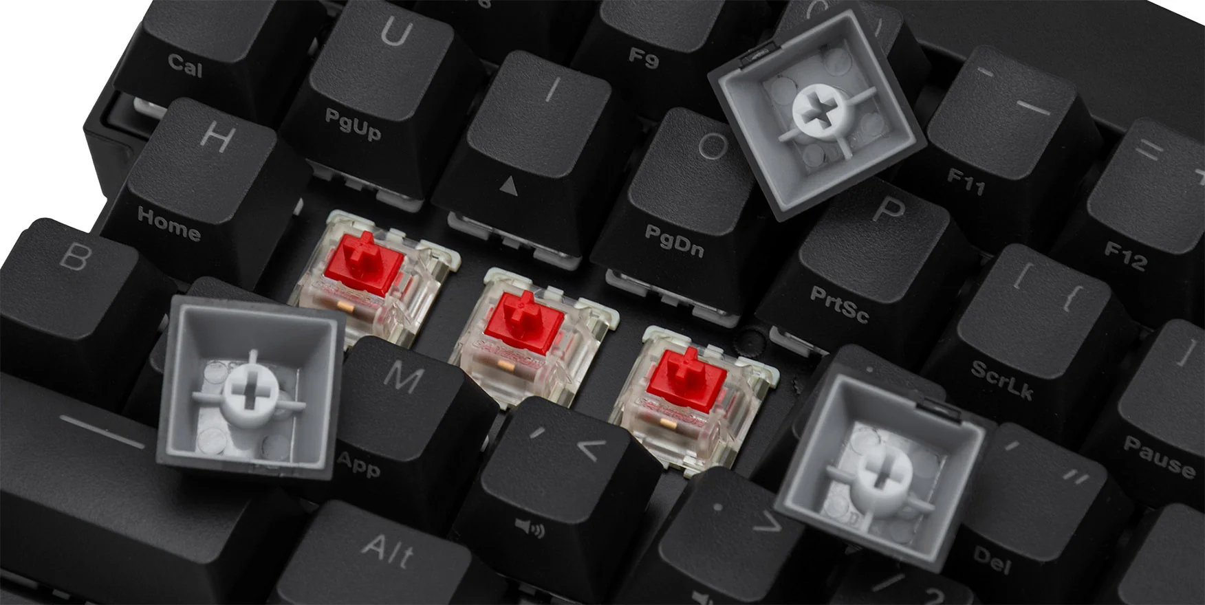 Mistel MD600 Alpha Black 60% Alice Hotswap Bluetooth RGB Mechanical Keyboard - Image 3