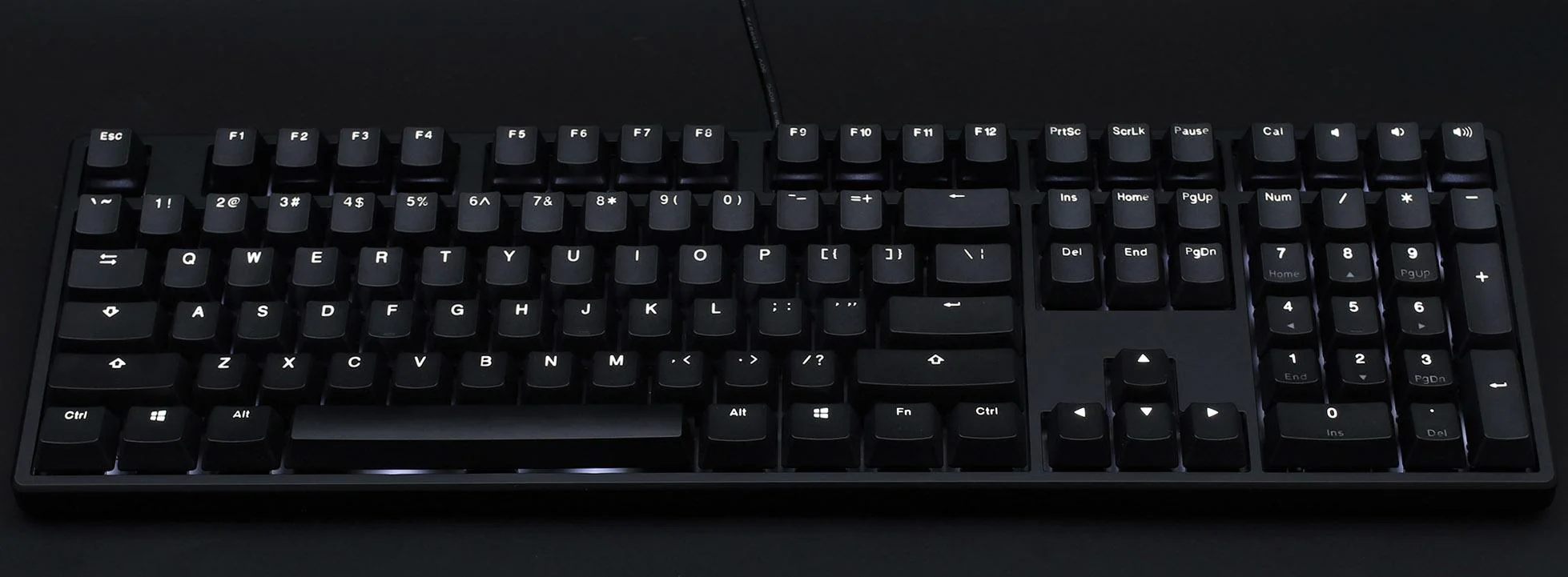 MK Night Typist Warm White LED Double Shot PBT Mechanical Keyboard - Image 13
