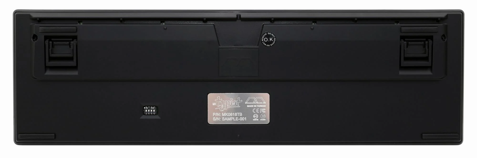 MK Typist PBT Double Shot keycaps, Type C USB, Programmable, 16 Layout Mechanical Keyboard - Image 8