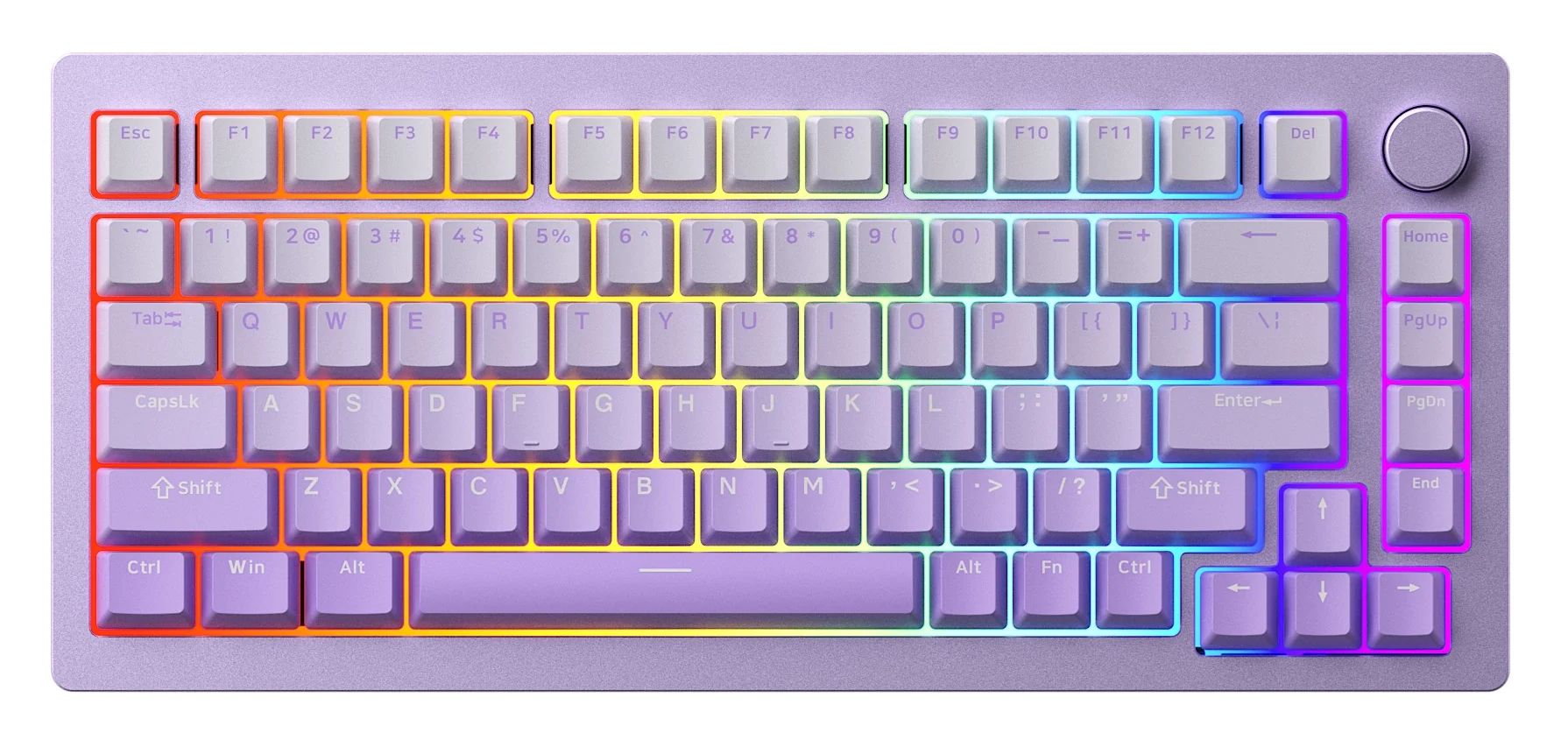 MonsGeek M1W Aluminum 75% Hotswap Wireless RGB Keyboard - Image 2