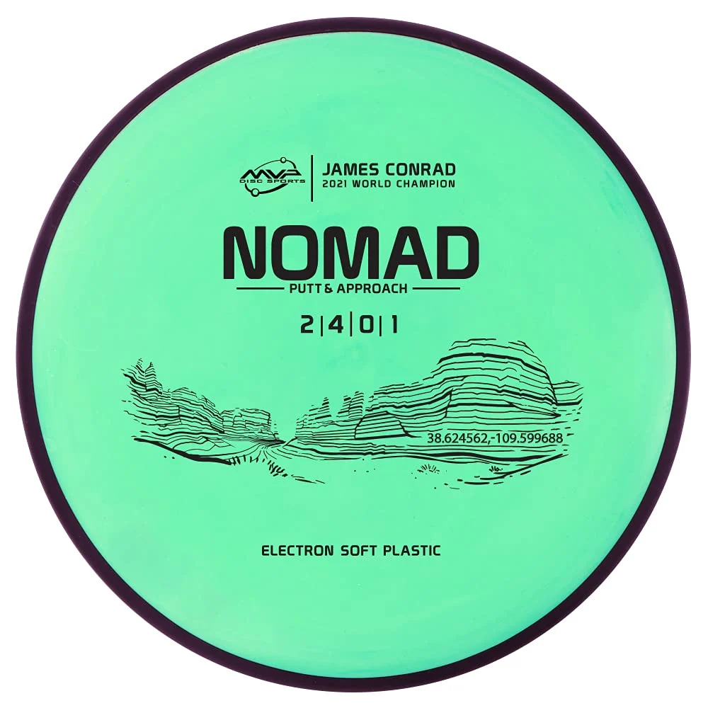 MVP Disc Sports Electron Nomad Disc Golf Putter (Colors May Vary) - Image 7