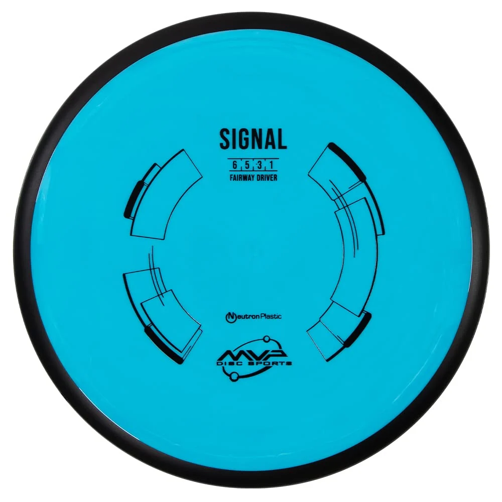 MVP Disc Sports Neutron Signal Disc Golf Fairway Driver (Colors May Vary)