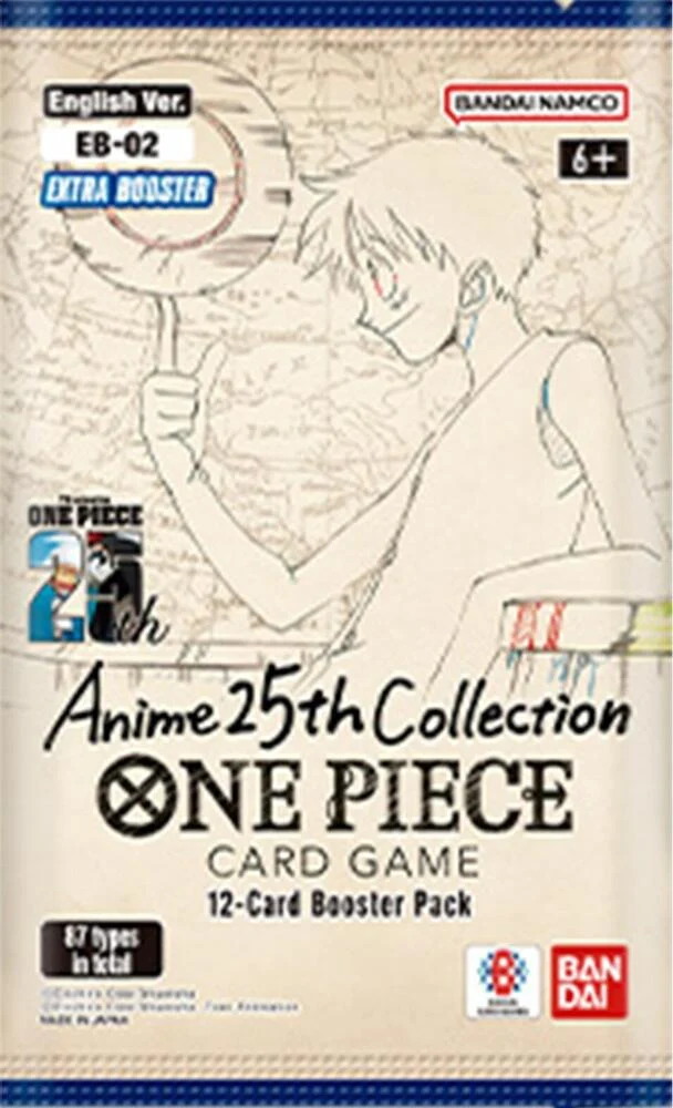 One Piece TCG Anime 25th Collection (EB-02) Extra Booster Pack