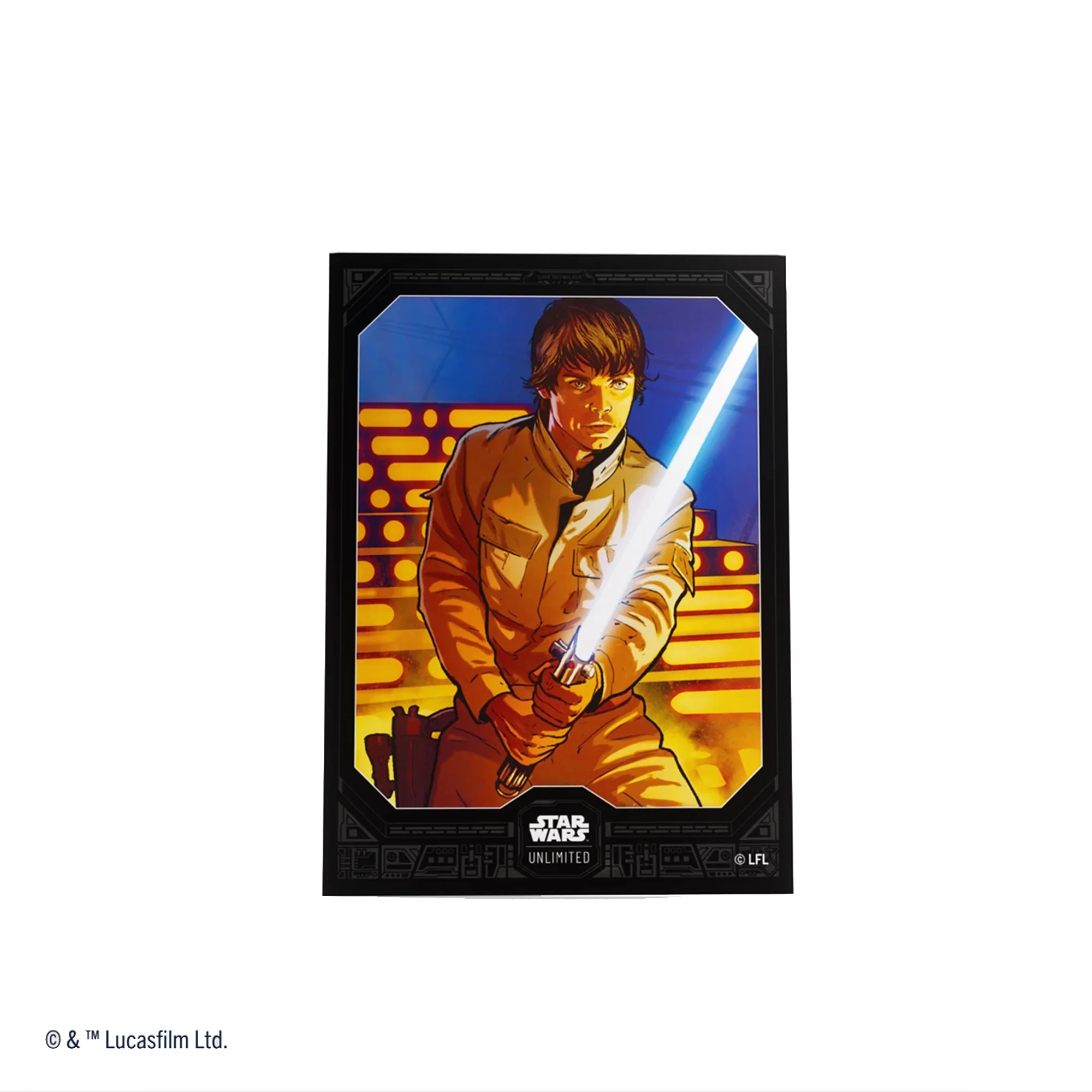 Star Wars Unlimited Art Card Sleeves Luke Skywalker Double Sleeving Pack - Image 4