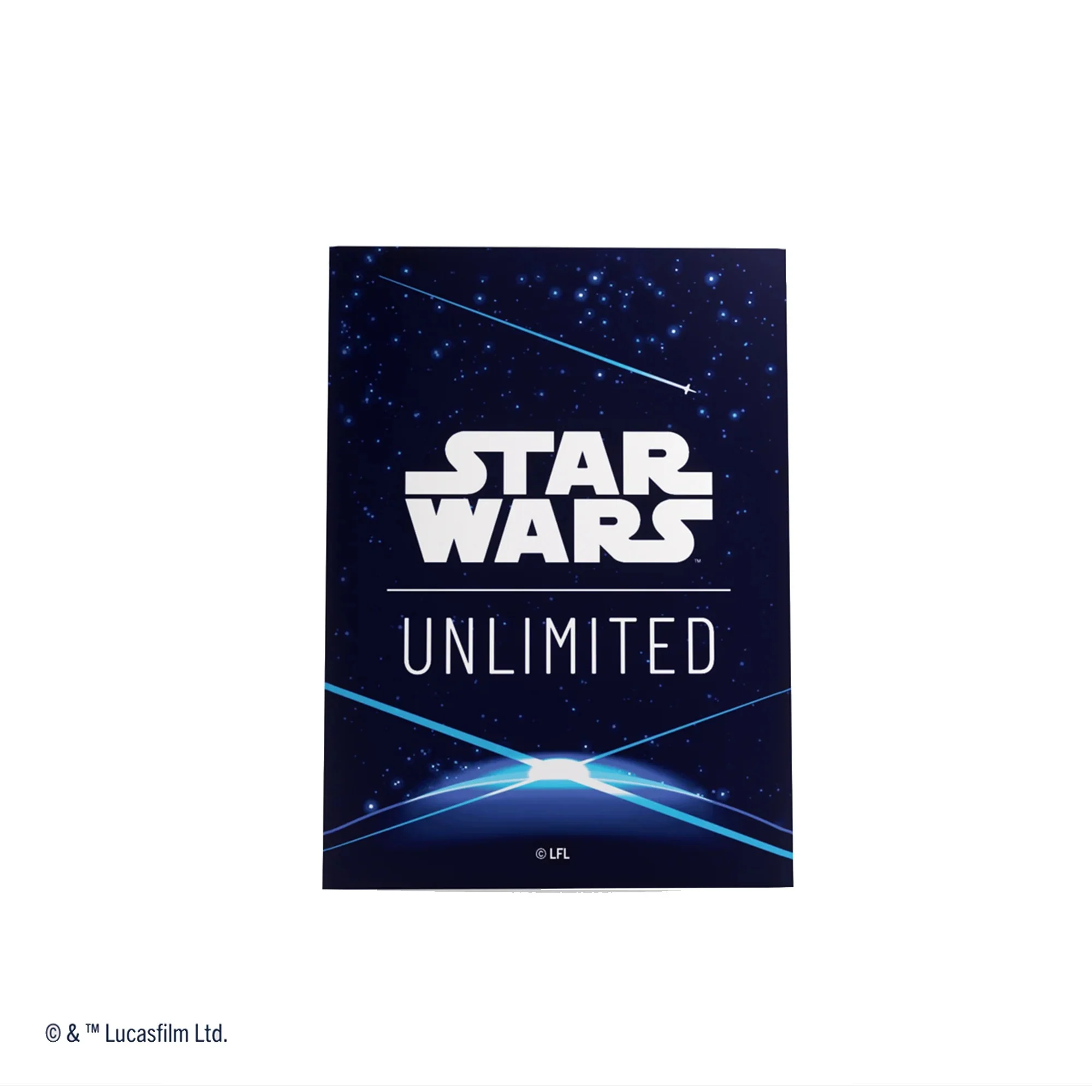 Star Wars Unlimited Art Card Sleeves Space Blue Double Sleeving Pack - Image 4
