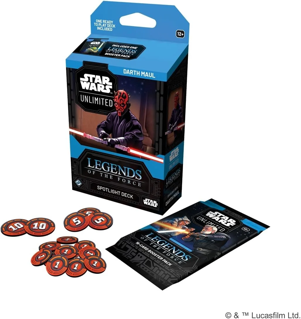 Star Wars Unlimited Legends of the Force Spotlight Deck Darth Maul - Image 3