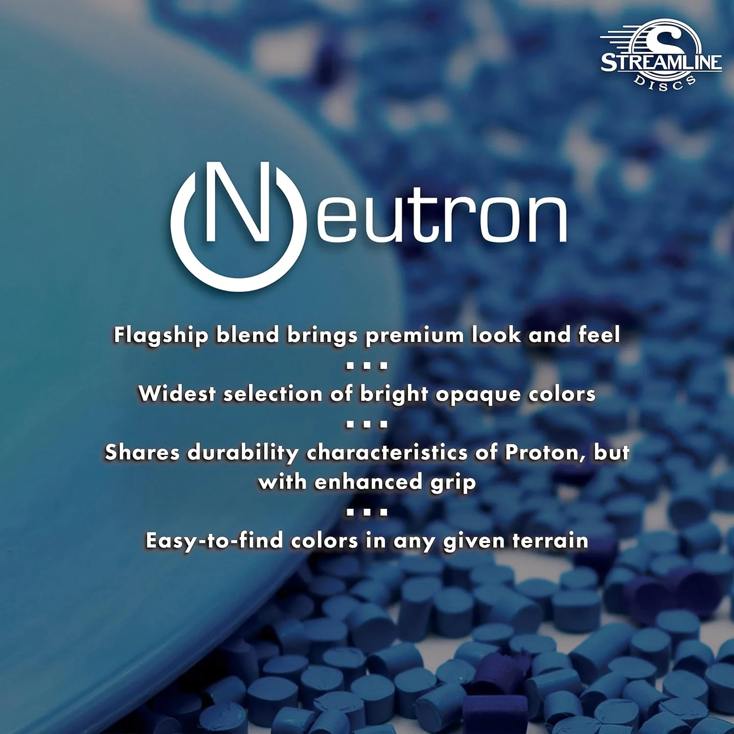 Streamline Discs Blank Neutron Jet Disc Golf Distance Driver (Color May Vary) - Image 3
