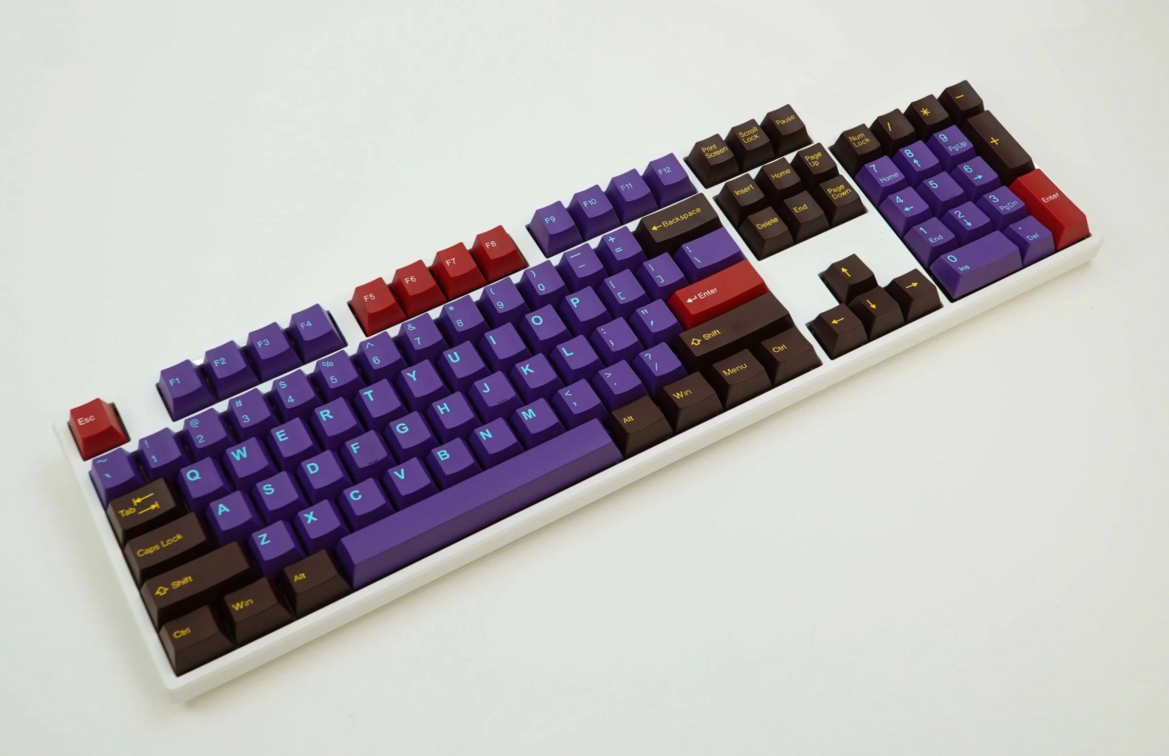 Tai-Hao Ultraviolet 113 Key Cubic Profile Double Shot ABS Keycap Set - Image 5