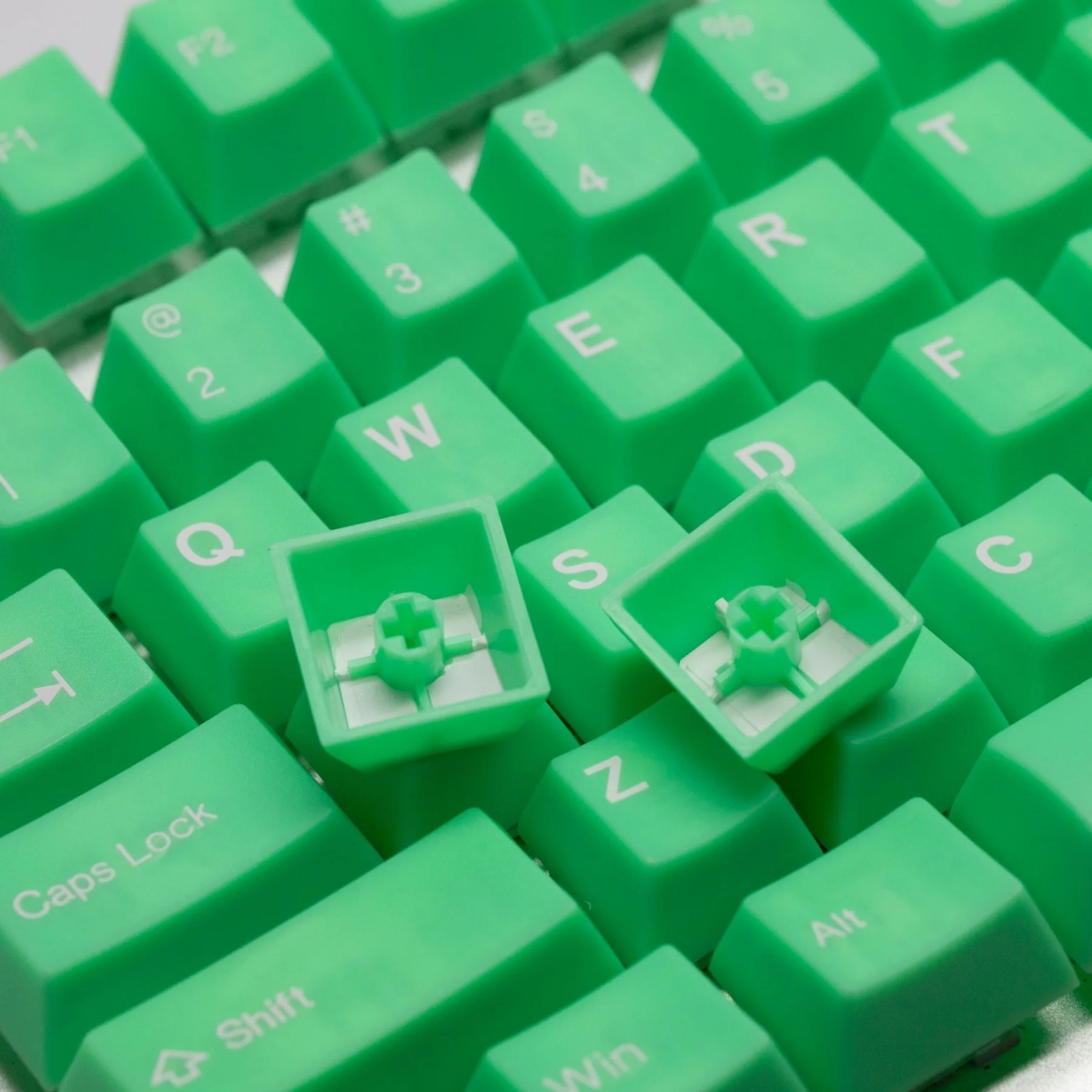 Tai-Hao Slime Sprout Haunted Translucent 152 Key Cubic Profile Double Shot ABS Keycap Set - Image 5