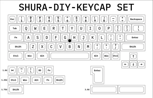 Tex Shura 65% Hotswap DIY Keyboard Kit - Image 4