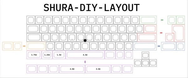 Tex Shura 65% Hotswap DIY Keyboard Kit - Image 5