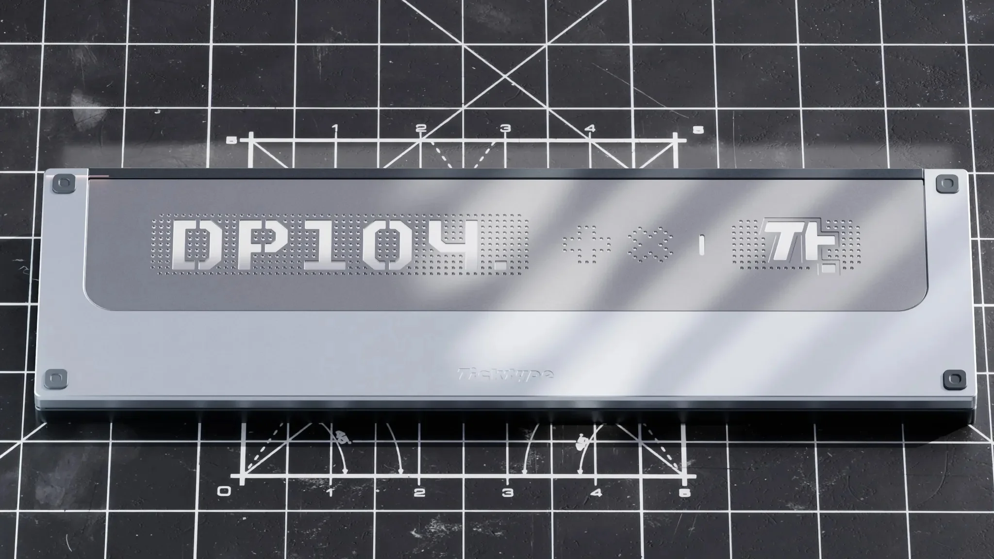 Ticktype DP104 8K Aluminum Wireless RGB Keyboard - Image 13