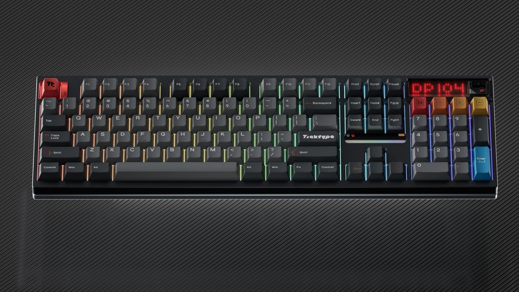 Ticktype DP104 8K Aluminum Wireless RGB Keyboard - Image 17