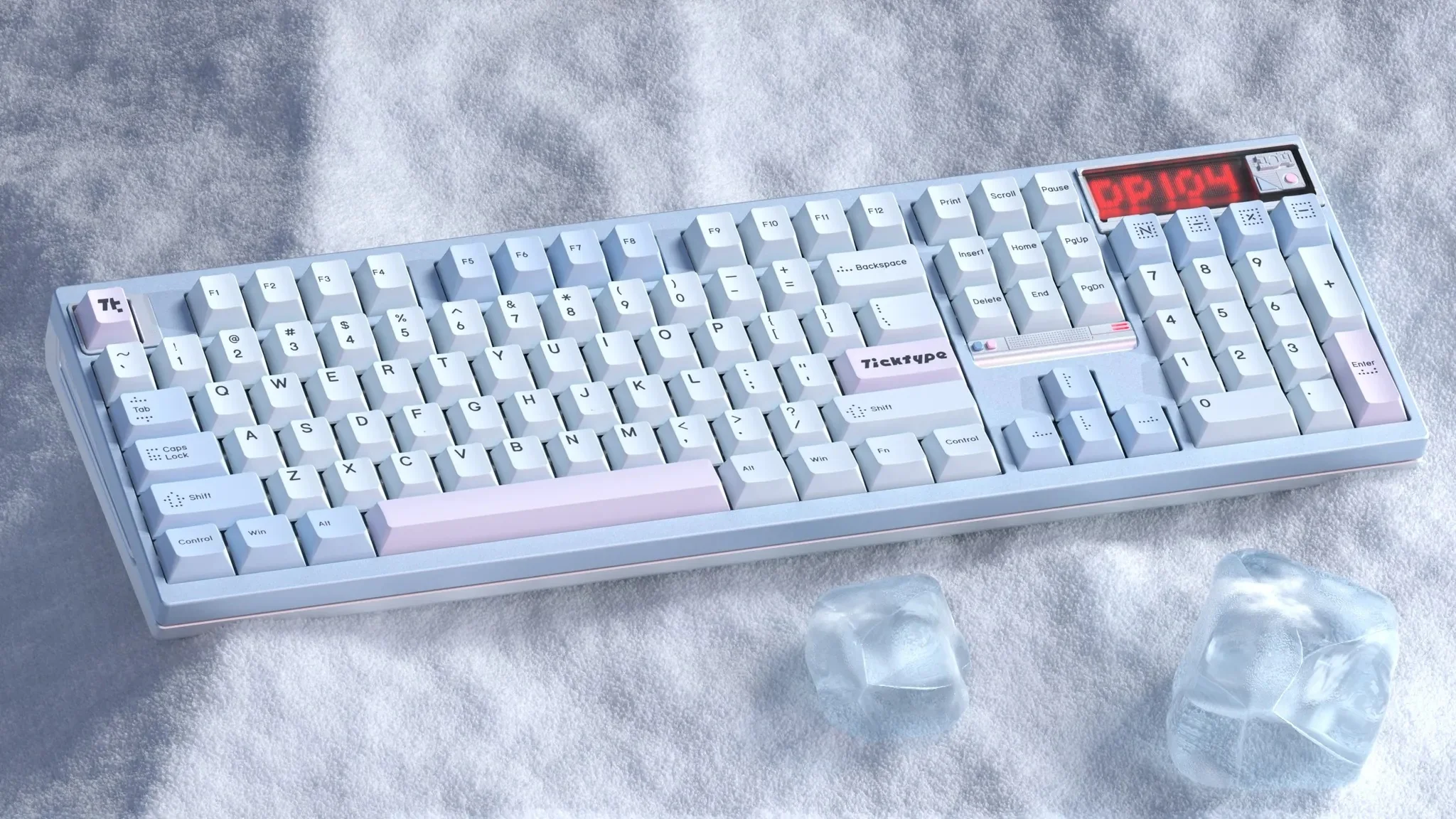 Ticktype DP104 8K Aluminum Wireless RGB Keyboard - Image 33