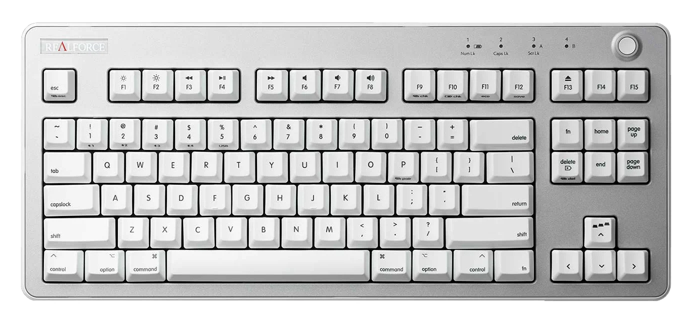 Topre Realforce R3 Mac TKL Wireless Keyboard - Image 8