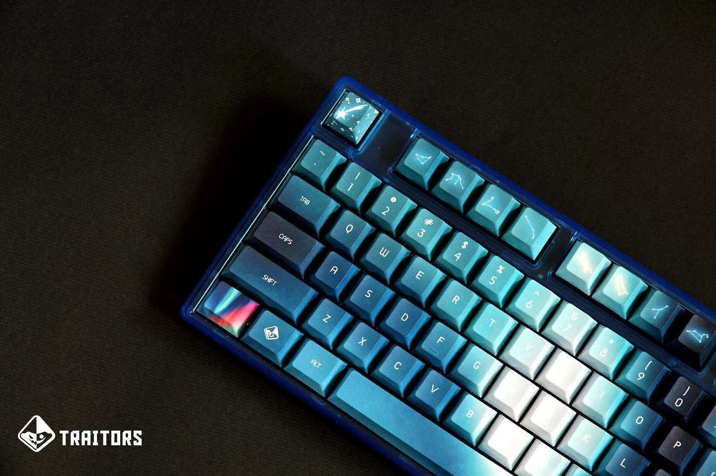 Traitors Aurora 108 Key Cherry Profile Dye Sub PBT Keycap Set - Image 4