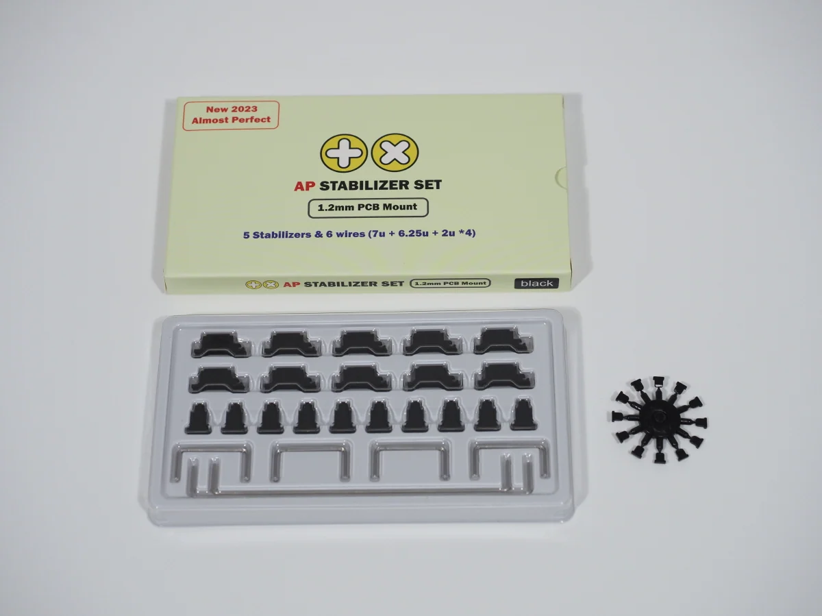 TX AP Stabilizers 1.2mm PCB Mount Clip-in TKL Kit