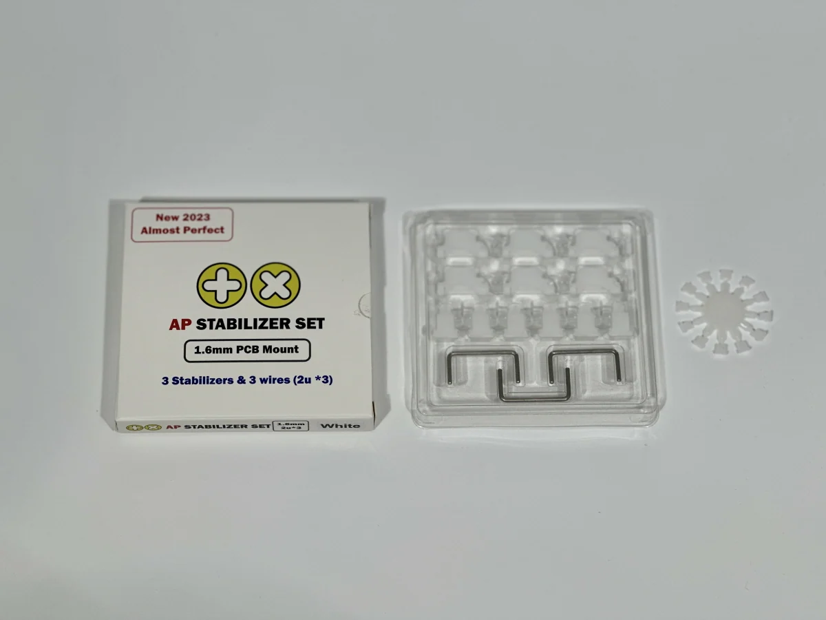 TX AP Stabilizers 1.6mm PCB Mount Clip-in 2u Kit (3 pack) - Image 2