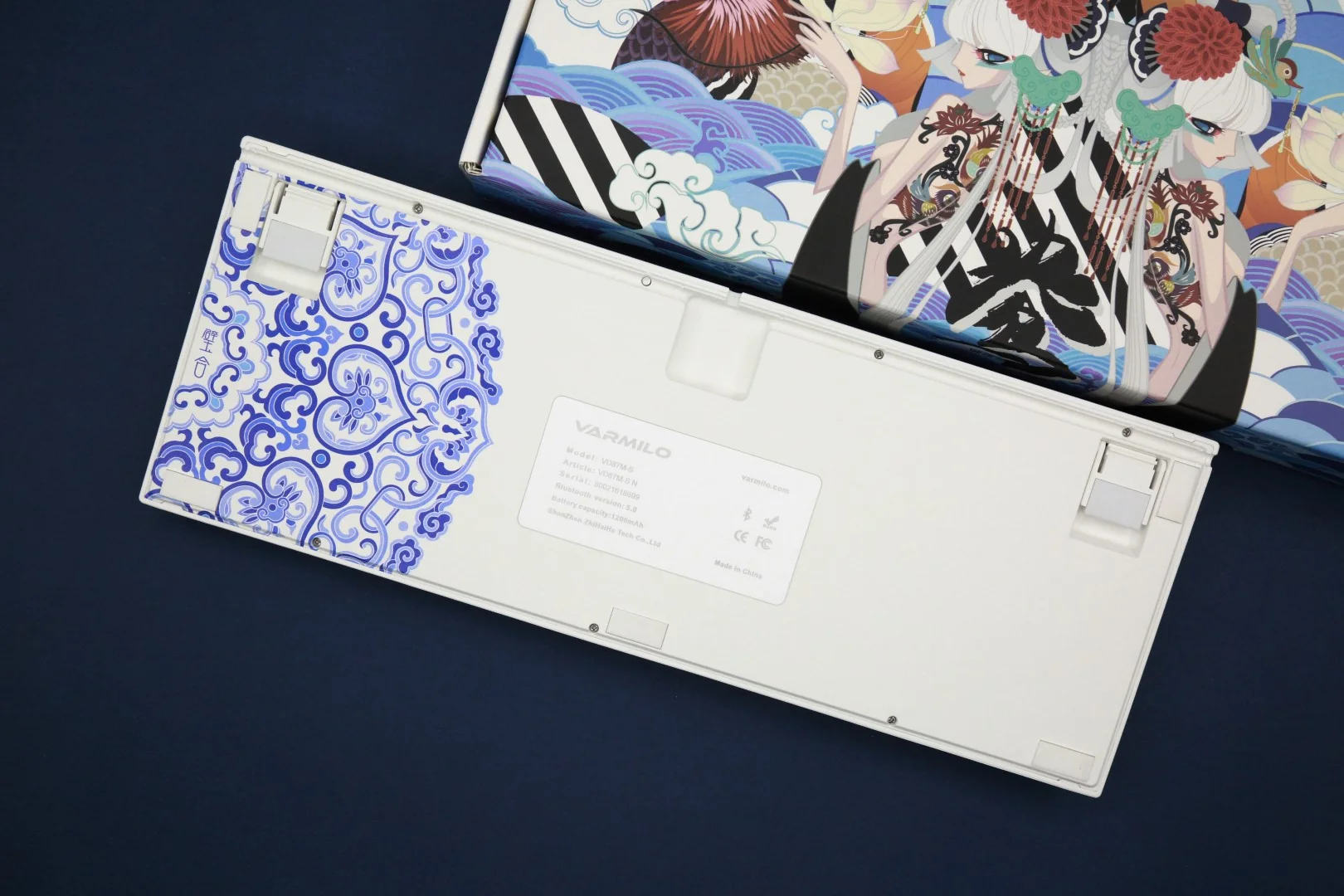 Varmilo MA87M Love Birds I White LED TKL Dye Sub PBT Mechanical Keyboard - Image 7