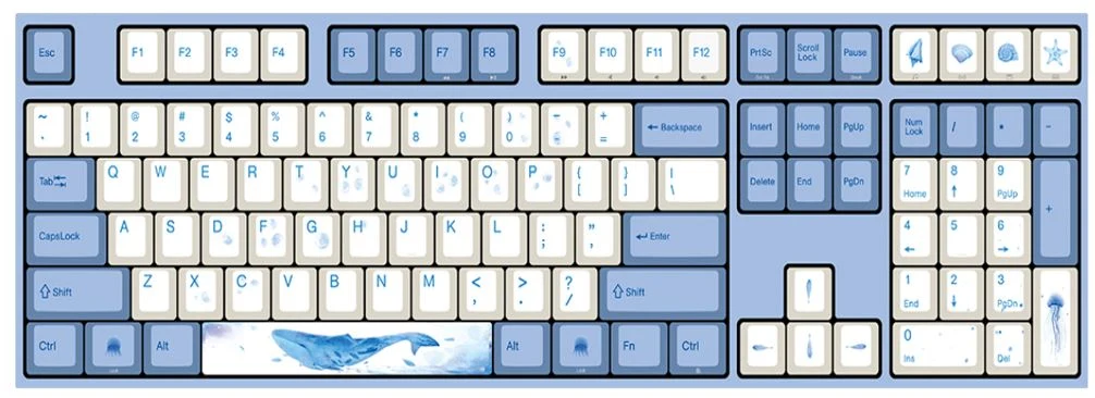 Varmilo VA Series V2 Sea Melody Mechanical Keyboard - Image 10