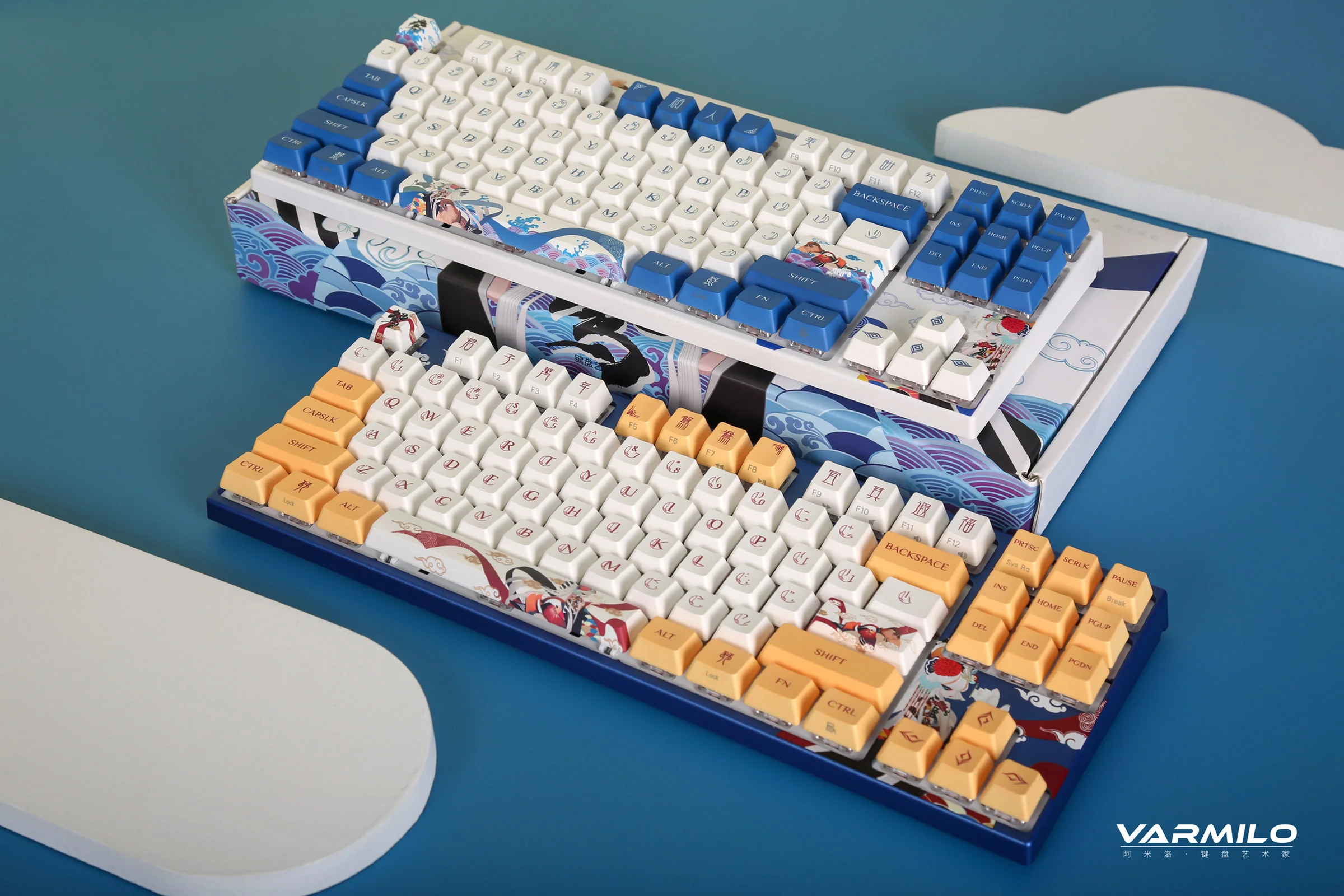 Varmilo VA Series V2 Love Birds Yuan (You) TKL Bluetooth Mechanical Keyboard - Image 9