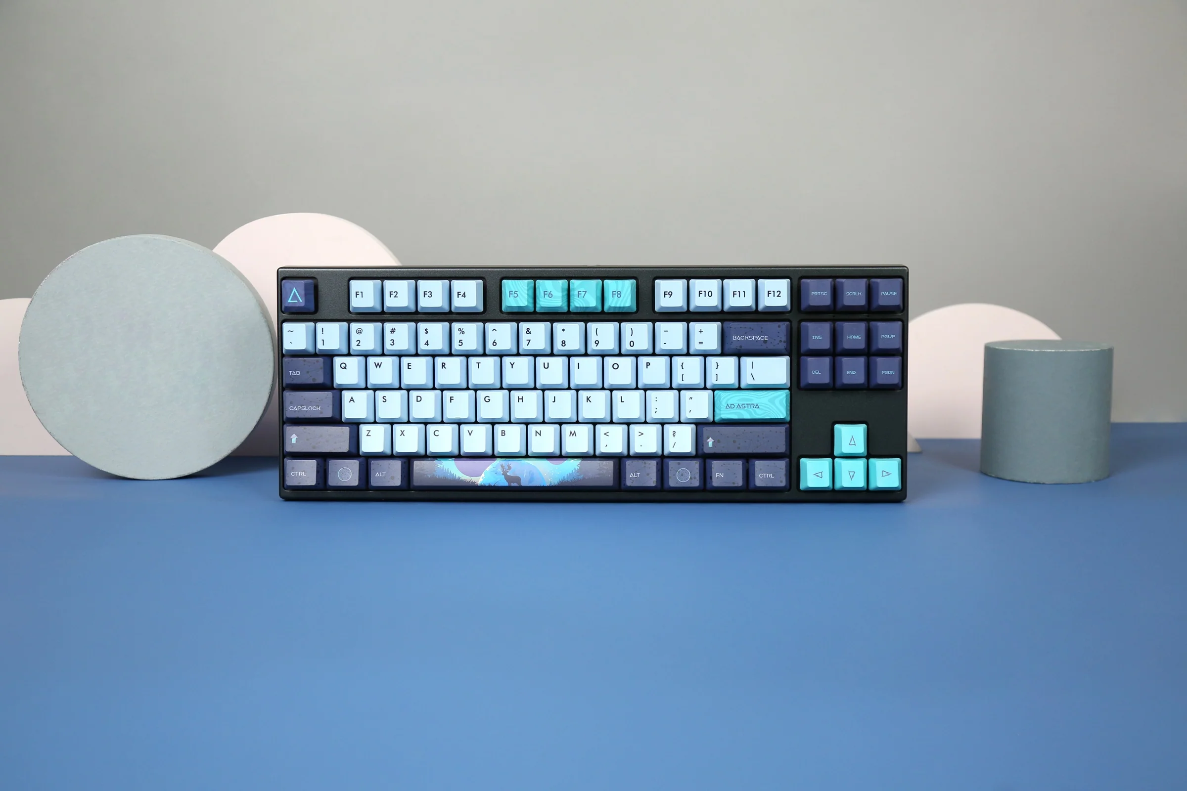 Varmilo VPE87 Aurora TKL Hotswap Triple Mode White LED Mechanical Keyboard - Image 7