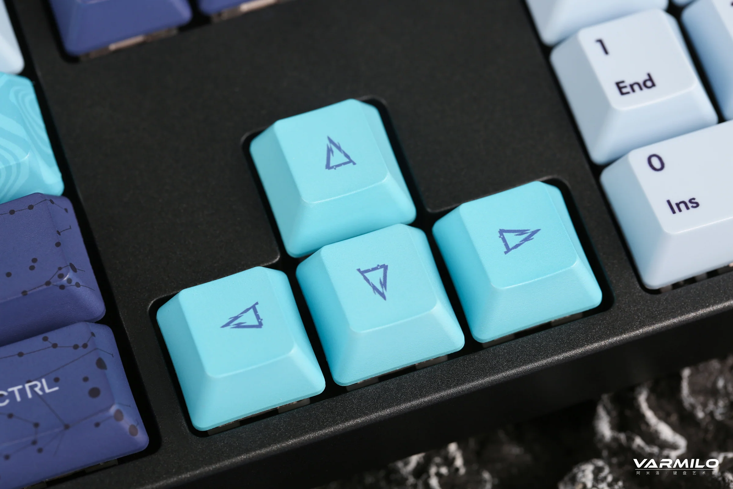 Varmilo VPH108 Aurora Hotswap White LED Mechanical Keyboard - Image 7