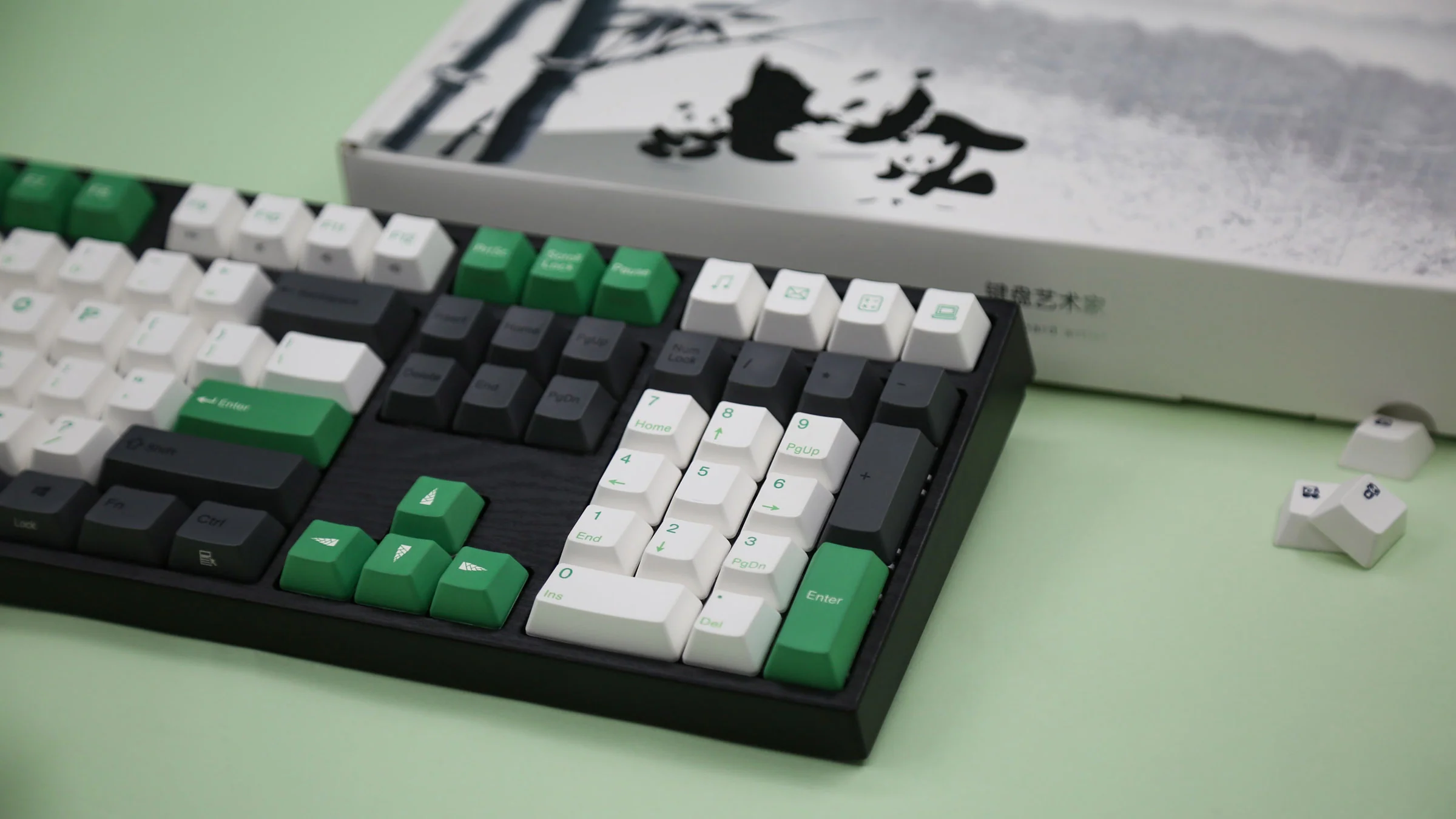 Varmilo VPM108 Panda R2 White LED EC Mechanical Keyboard - Image 4