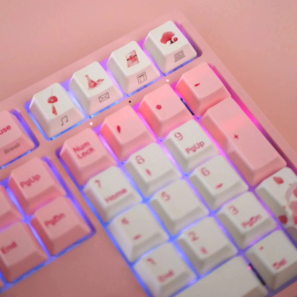 Varmilo VPT108 Sakura R2 Hotswap Wireless RGB Mechanical Keyboard - Image 10