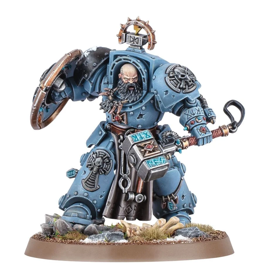 Warhammer 40000 Space Wolves Arjac Rockfist