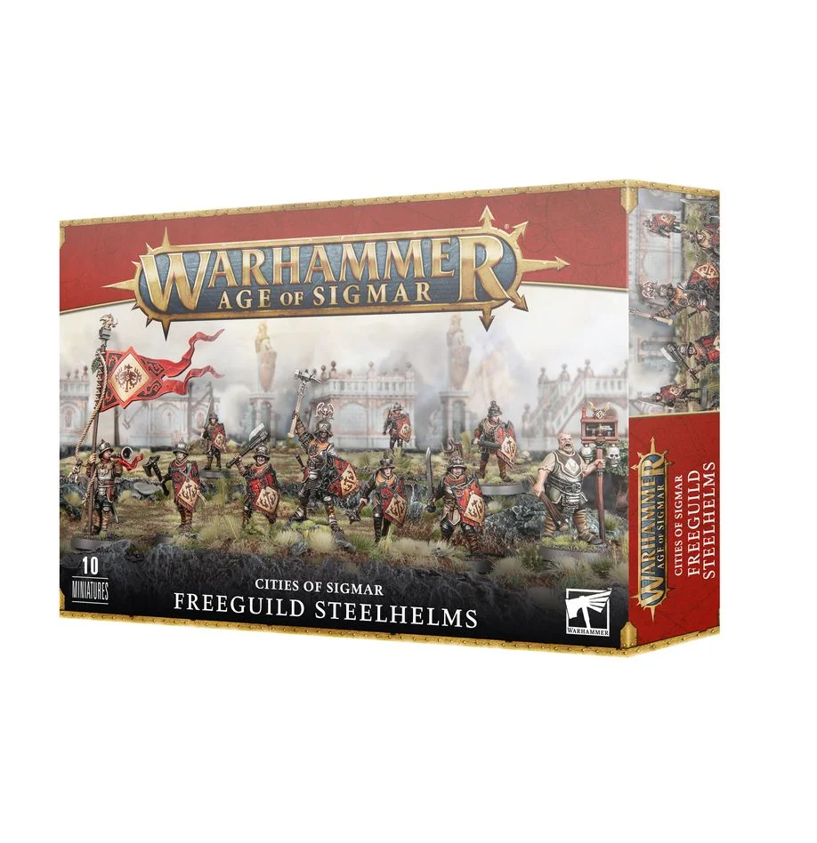 Warhammer Age of Sigmar Cities of Sigmar Freeguard Steelhelms