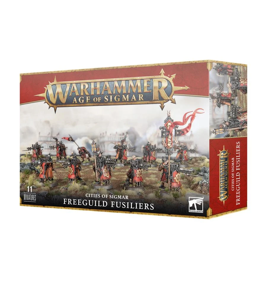 Warhammer Age of Sigmar Cities of Sigmar Freeguild Fusiliers - Image 5