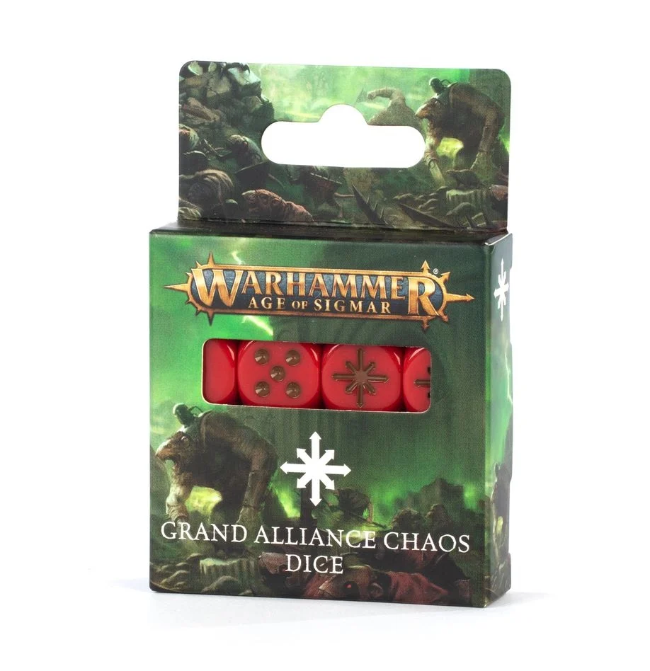 Warhammer Age of Sigmar Grand Alliance Chaos Dice Set - Image 2