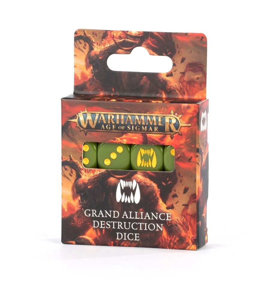 Warhammer Age of Sigmar Grand Alliance Destruction Dice Set - Image 2