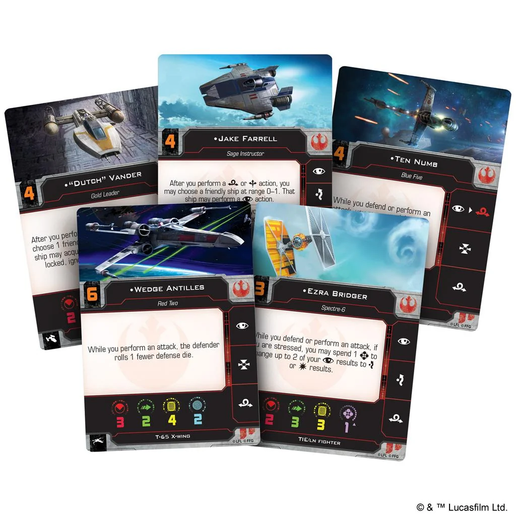 Star Wars X-Wing 2nd Ed Rebel Alliance Conversion Kit - Image 4